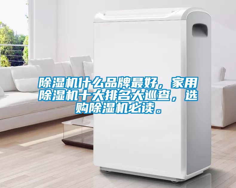 除濕機(jī)什么品牌最好，家用除濕機(jī)十大排名大巡查，選購除濕機(jī)必讀。